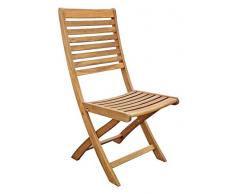 Dehner Klappstuhl Macao, ca. 95 x 59 x 48 cm, FSC Akazienholz, natur