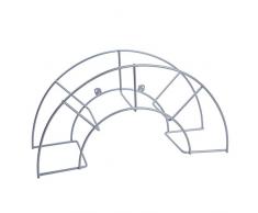 Sauvic 03312 Schlauchhalter, Kunststoff, Grau, 60 x 22 x 30 cm