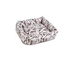 Karlie 707056 Designed by Lotte Bett Ferny L: 65 cm B: 60 cm H: 20 cm, M, braun-beige