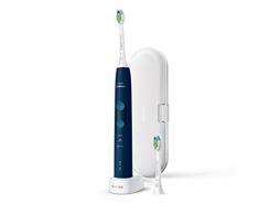 Philips HX6851/29 Elektrische Zahnbürste aus Kunststoff, Blau, Weiß