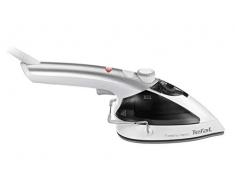Tefal DV9000 Tweeny Nano Dampfbürste und Bügeleisen in einem Gerät (950 Watt, Dauerdampfmenge: 30 g/Min., Anti-Kalk Spülsystem) weiß/silber