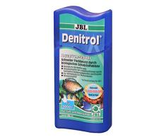 JBL Denitrol 23061 Bakterienstarter für Süß- und Meerwasser Aquarien für das Einsetzen von Aquarienfischen, 100 ml