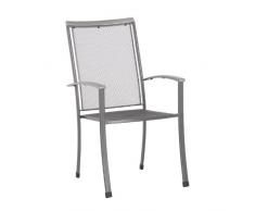 MWH Das Original 154142 Stapelsessel, Balero, grau