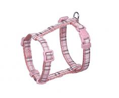 Nobby Geschirr Tartan rosa Brust 20-35 cm; B: 10 mm