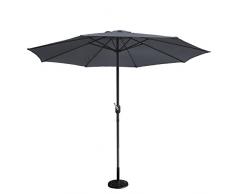 Mozia grau: Sonnenschirm 270 cm