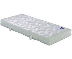 Badenia Bettcomfort Matratze, Irisette Lotus Tonnentaschenfederkern H3, 100x200 cm, weiÃ