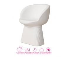 moovere Stuhl, weiß, 71 x 55 x 60 cm, furmi600bleu