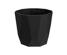 Elho B.for Rock 18 - Blumentopf - Lebhaft Schwarz - Drinnen - Ø 18.6 x H 16.5 cm