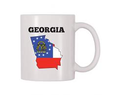 Kaffeebecher 4 All Times Georgia 11 Oz weiß