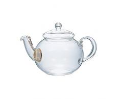 HARIO Teekanne, Glas, farblos, 15 x 21 x 14 cm