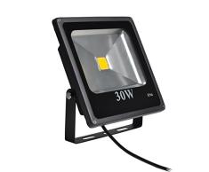 QED 355–0450 30 W 245 x 225 x 50 mm IP66 Externe LED Fluter