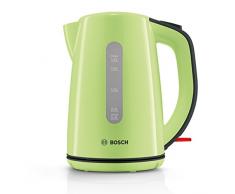 Bosch Hausgeräte TWK7506 Wasserkocher, Schwarz, Grün