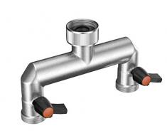 Claber Metal Jet Wasserhahn, verchromtes Messing