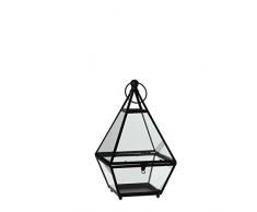 Mica decorations 1003373 Laterne Lois, schwarz