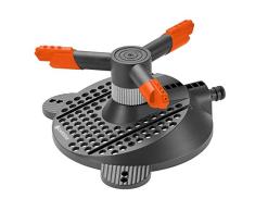 Gardena Classic Kreisregner Samba: Rasensprenger für gleichmäßige Bewässerung durch Präzisions-Düsenköpfe, für Flächen bis max. 250m², mit integriertem Schmutzsieb, max. Sprengbereich 18 m (2060-20)