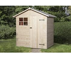 weka Gerätehaus 345 Gr.2, 14 mm, ET, o. Boden
