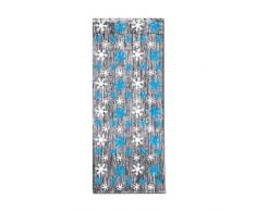 Beistle 1-Pack Schneeflocke 1-lagig Flammwidriger Gleam N Vorhang, 8-Fuß durch 3-Fuß