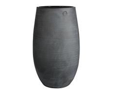 Mica decorations 143141 Vase, Elsie, 30 x 30 x 53 cm, grau