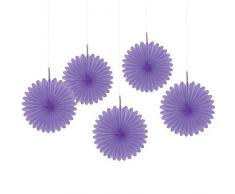 Amscan 29055-106-55 15,2 cm Papier Mini-Fächer Dekoration