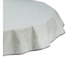 BEST Tischdecke, rund 160 cm, grau