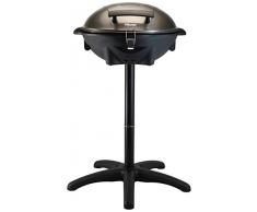 Tristar elektrischer Tisch- und Standgrill - 46x35cm Grillfläche, 3M Kabelzuleitung, inkl. Druckgussplatte, regelbare Heizstufe, 2200 Watt, BQ-2816