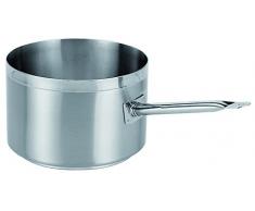 Piazza 0905245 Stelle Kasserolle Alta 1 Griff, 24 cm Durchmesser, 15 cm Höhe, 6.8L
