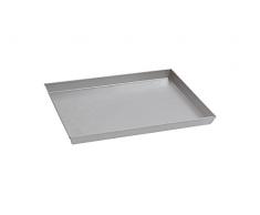 Paderno World Cuisine Backblech aus aluminiertem Stahl 11.88 x 9 x 1.13 Inch silber