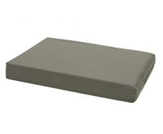 Comfort-Kussen 7MTRS3-AW-SMK Komfort Schaumstoff Haustier Bett Allwetter-Rauch, 125x90x10 cm, grau