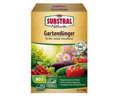Substral Naturen BIO Garten, Universal, natürlicher Volldünger für Obst- Gemüse und Zierpflanzen, 1,7 kg