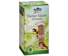 Dehner Vogelfutterstation zum Aufhängen, ca. 27 x 7 x 7 cm, Edelstahl