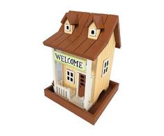 Garden Bazaar HB-6005 Vogelfutterstation Welcome Home, Mehrfarbig