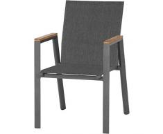 Siena Garden Gomera Stapelsessel, Graphit