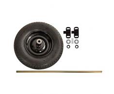 True Temper The AMES Enterprises, Inc Union Tools Schubkarre aus Stahl 2 Rad Umbausatz schwarz