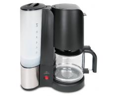 Lentz Coffee King 7 SS/Black Edelstahlkaffeemaschine, 12 Tassen Permanentfilter, 980 Watt