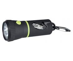 Trixie 22834 LED Lampe mit Beutelspender, 17 cm, 1 Rolle à 20 Btl., Gr. M, schwarz