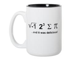 I ATE SOME Pie. und es wurde Delicious – Funny Mathematische Geek Tasse – 444 ml Deluxe Doppelseitig Kaffee Tee Tasse