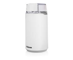 Tristar elektrische Kaffeemühle für 45g Kaffeebohnen 200 Watt, KM-2271, Plastic, Weiß