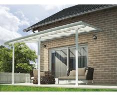 TERRANDO Palram Feria Terrassenüberdachung, weiß, 425 x 295 x 305 cm