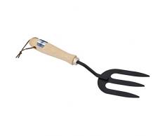 DRAPER 83990 Carbon Stahl Jäten GABEL mit Griff aus Hartholz