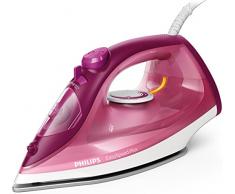 Philips Dampfbügeleisen Bügeleisen (A, Keramik-Sohle, 110 g/min, Violett, Weiß, 30 g/min, 0,27 l
