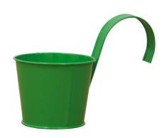 Siena Garden Blumentopf, Pflanztopf, Blumenkübel, Ø10x14,5cm, grün, 732870