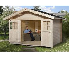weka Gartenhaus Premium28 DT, 300x380, V60,