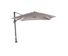 Siena Garden Sunset Ampelschirm, taupe, 3x3 m