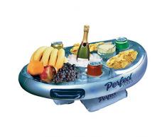 Perfect Pools Spa Bar Aufblasbare Whirlpool Tisch für Getränke und Snacks - Perfekt für Pool Parties