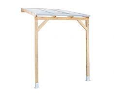 Palram Juniper Holz Terrassenüberdachung, Braun