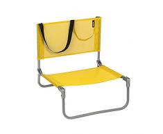 LAFUMA MOBILIER Niedriger Klappstuhl für unterwegs, CB, Texplast, Farbe: Tournesol, LFM2833-9273