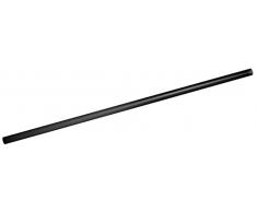 Fackelmann Jumbotrinkhalme, Strohhalme aus Kunststoff, Trinkhalm in Übergröße (Farbe: Schwarz), Menge: 135 Stück