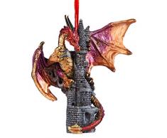 Christbaumschmuck - Sansibar die gotischen Drachen auf Schloss Feiertags-Verzierung - Drache-Statue