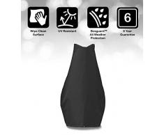 Bosmere Storm Black große Abdeckhaube für Terrassenofen