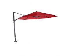 Siena Garden Sunset Ampelschirm, rot, Ø 3,5 m